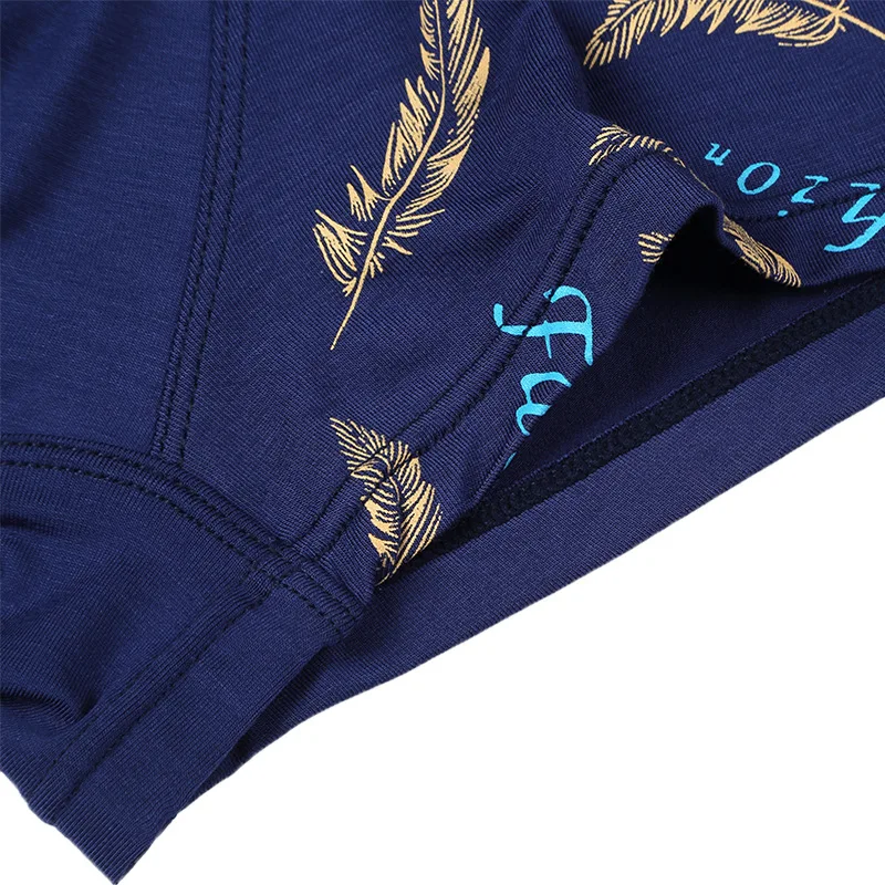 

Men's Underwear Printed Waist Comfort Brand Underwear Men's Boxer Briefs Beaded Timan Men's Underwear Printed Waist Comfortable