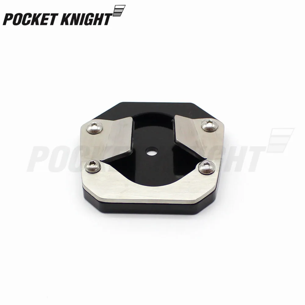 

For YAMAHA XT 1200 ZE XT1200ZE SUPER TENERE 2014-2018Motorcycle kickstand stand extension enlarger pad Side bracing frame