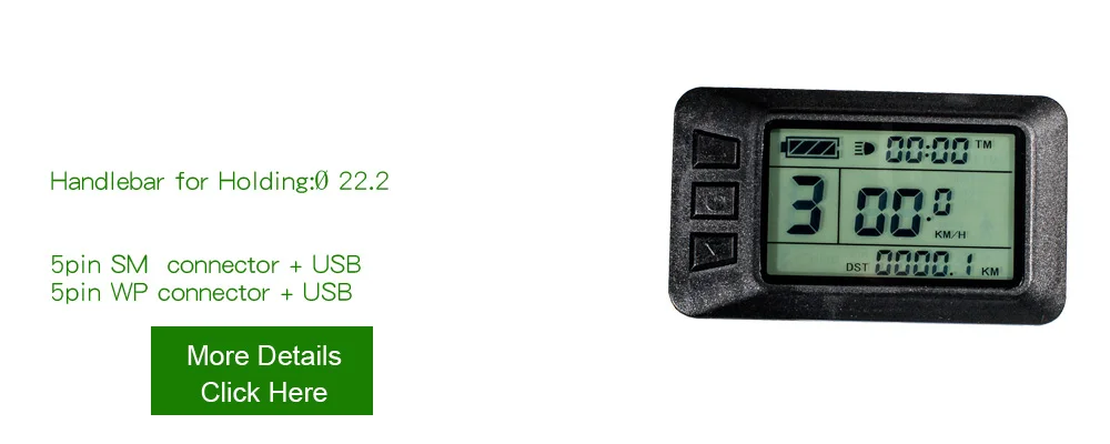 Okfeet KT kunteng дисплей Ebike Kit 24 в 36 в 48 в 72 в интеллектуальная панель управления LCD5 3 6 7 8H LED880 части KT