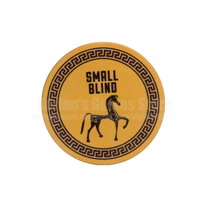 Греция бог Керамика фишки для покера дилер&большой блайнд&малый блайнд Poker Chips