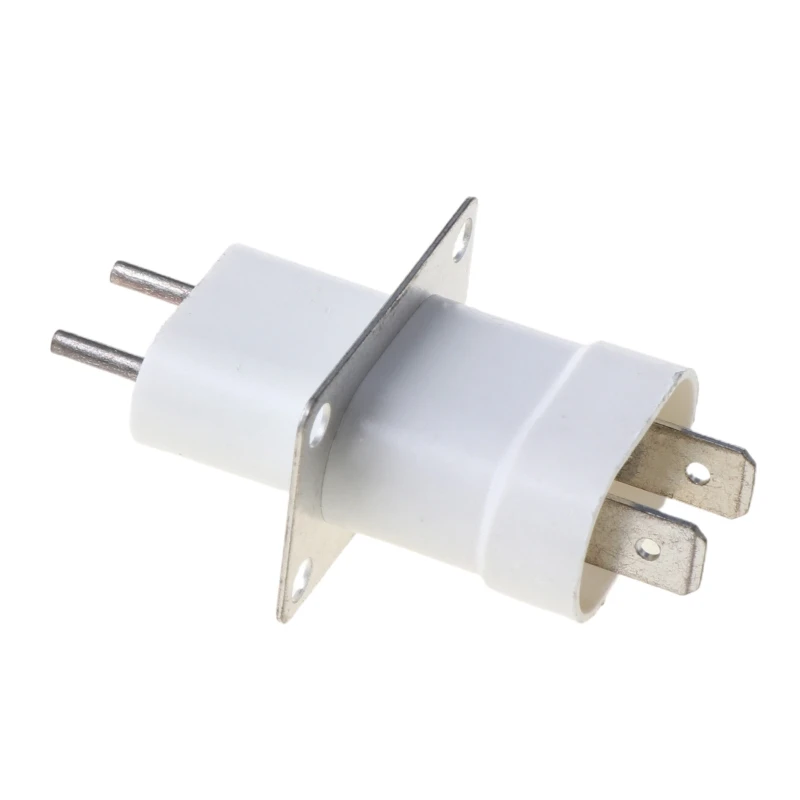 Home Electronic Microwave Oven Magnetron Filament 4 Pin Socket Converter White G8TC | Бытовая техника