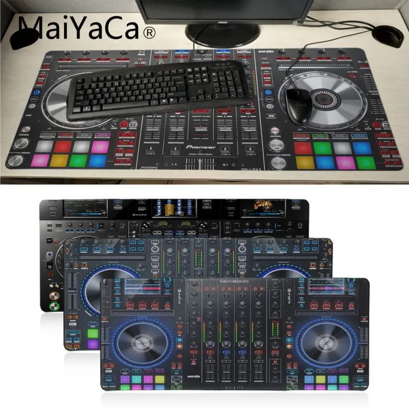 Игровой коврик для мыши Maiyaca с ручным управлением DJ скоростной ноутбука