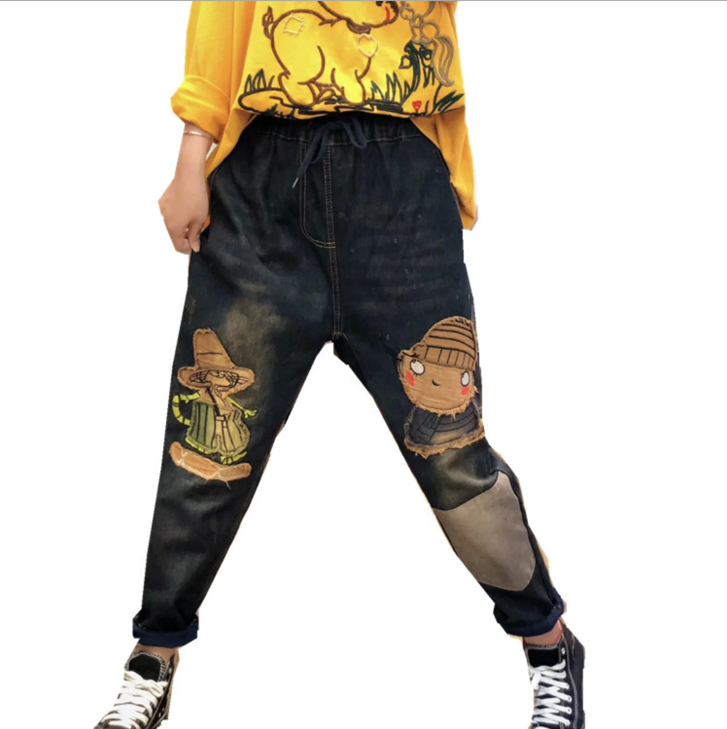 Новинка зимние женские джинсовые штаны джинсы с внутренней подкладкой из флиса