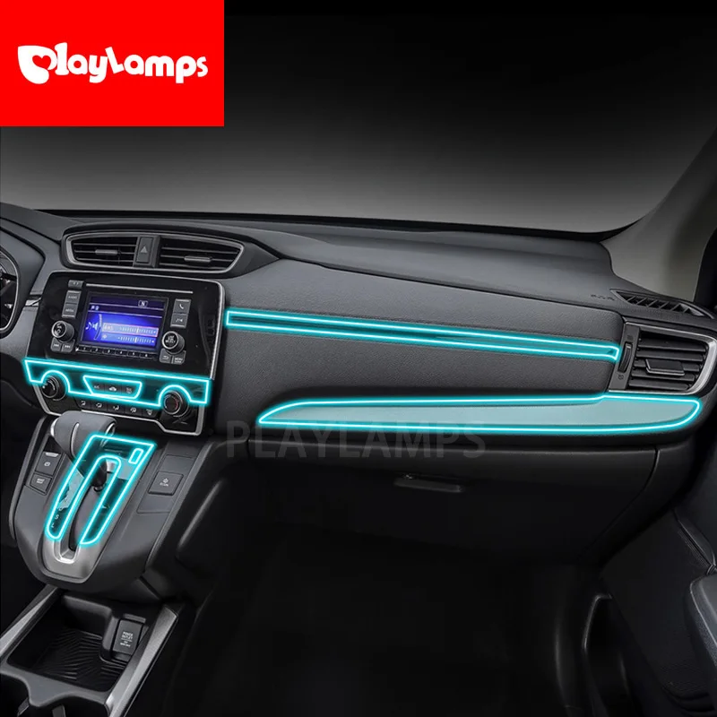 Автомобильная Наклейка для Honda прозрачные наклейки crv аксессуары интерьера 2017 2018