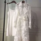 Новинка весны 2019, модное женское кружевное платье, блейзер с воротником, элегантное вечервечерние платье с длинными рукавами, тонкие платья Vestidos