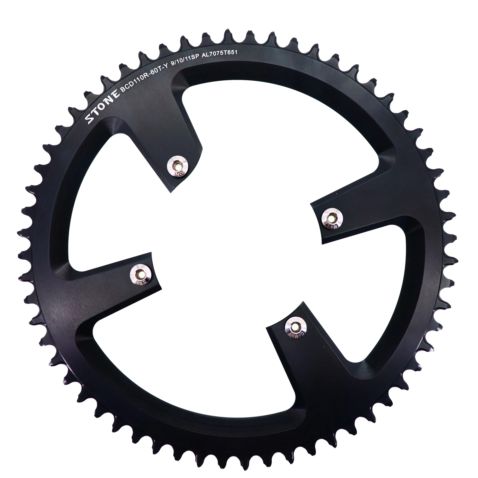Камень 110 BCD круглая цепь для Shimano R7000 r8000 r9100 34 36 38 42t 48t 50t 54t 56t 58t 60T зуб дорожный велосипед 12s 110bcd