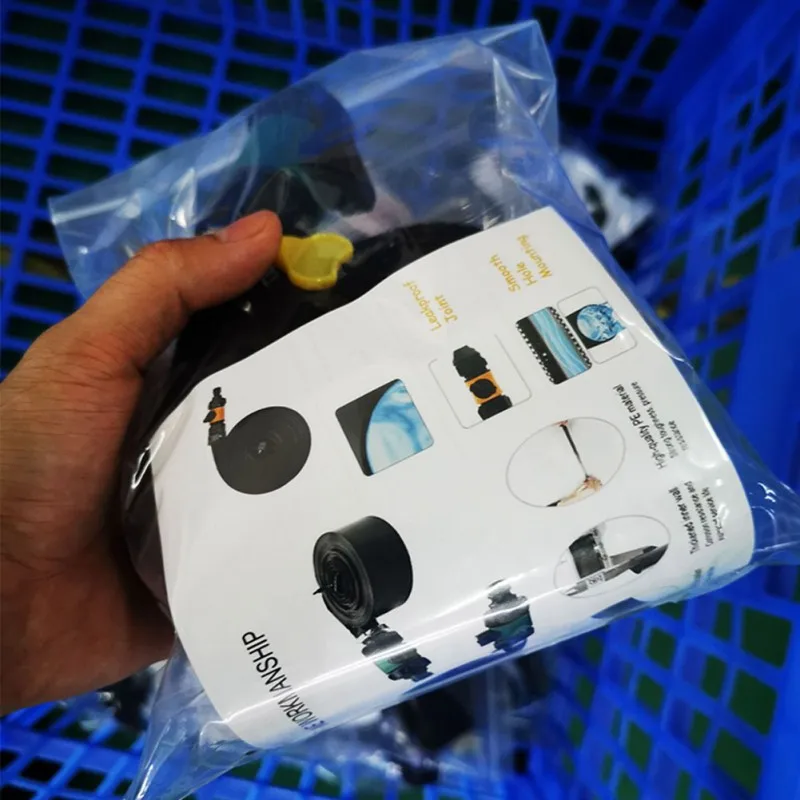 

8/12/15m Water Park Trampoline Hose Sprinkler With Zip Ties For Garden Irrigation Sprinkler and Cooling Toy For Children