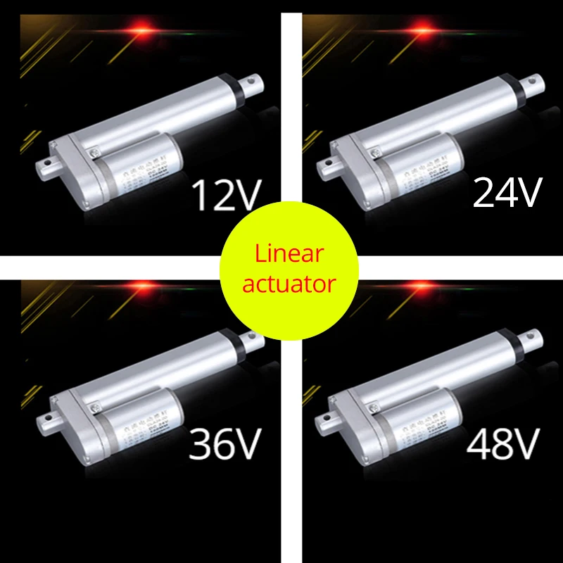 Металлическими шестернями и высоким крутящим Электрический Линейный