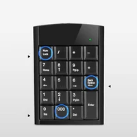 wired digital keypad mini slim usb 19keys 000 numeric keypad for accounting bank securities android windows1087vistaxp