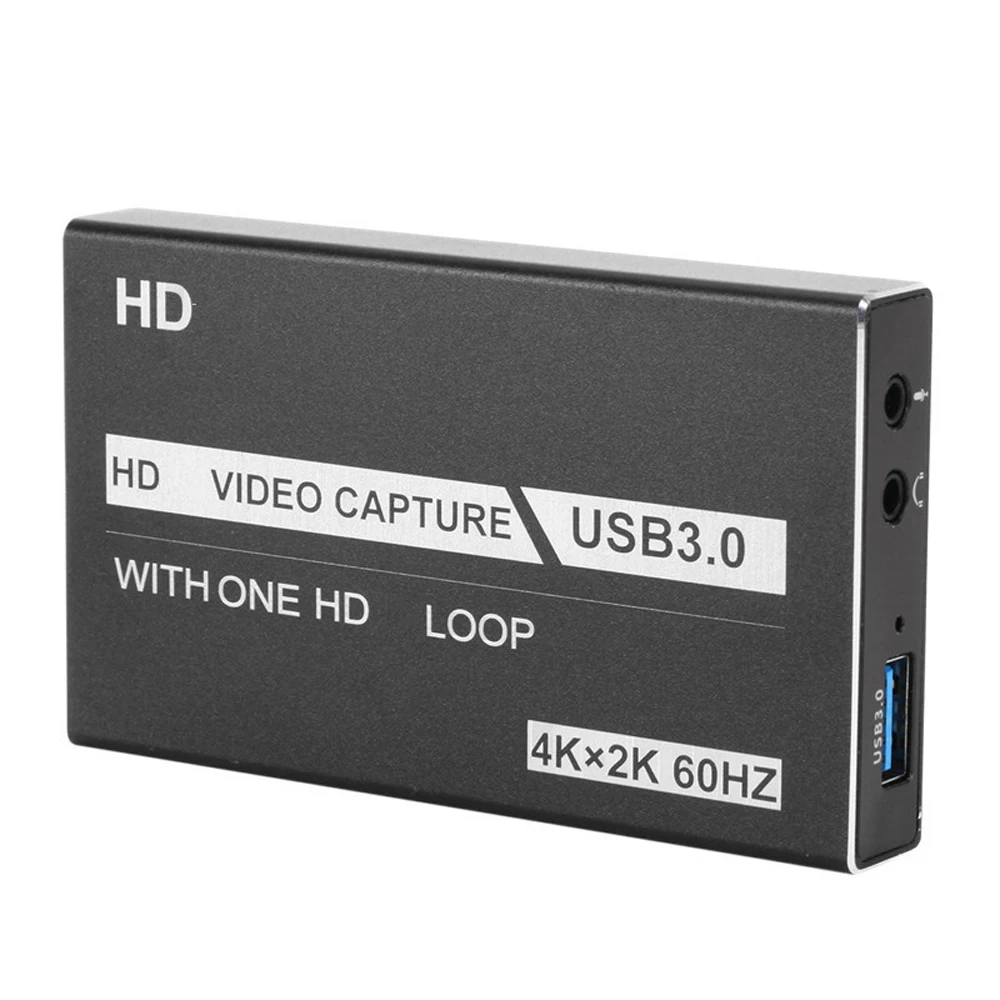

Карта видеозахвата HDMI/USB 3,0, 4K/60 Гц, HD-MI HD