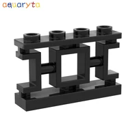 aquaryta 20pcs building blocks parts 1x4x2 decorative asian lattice with 4 studs compatible 32932 diy assembles educational toys