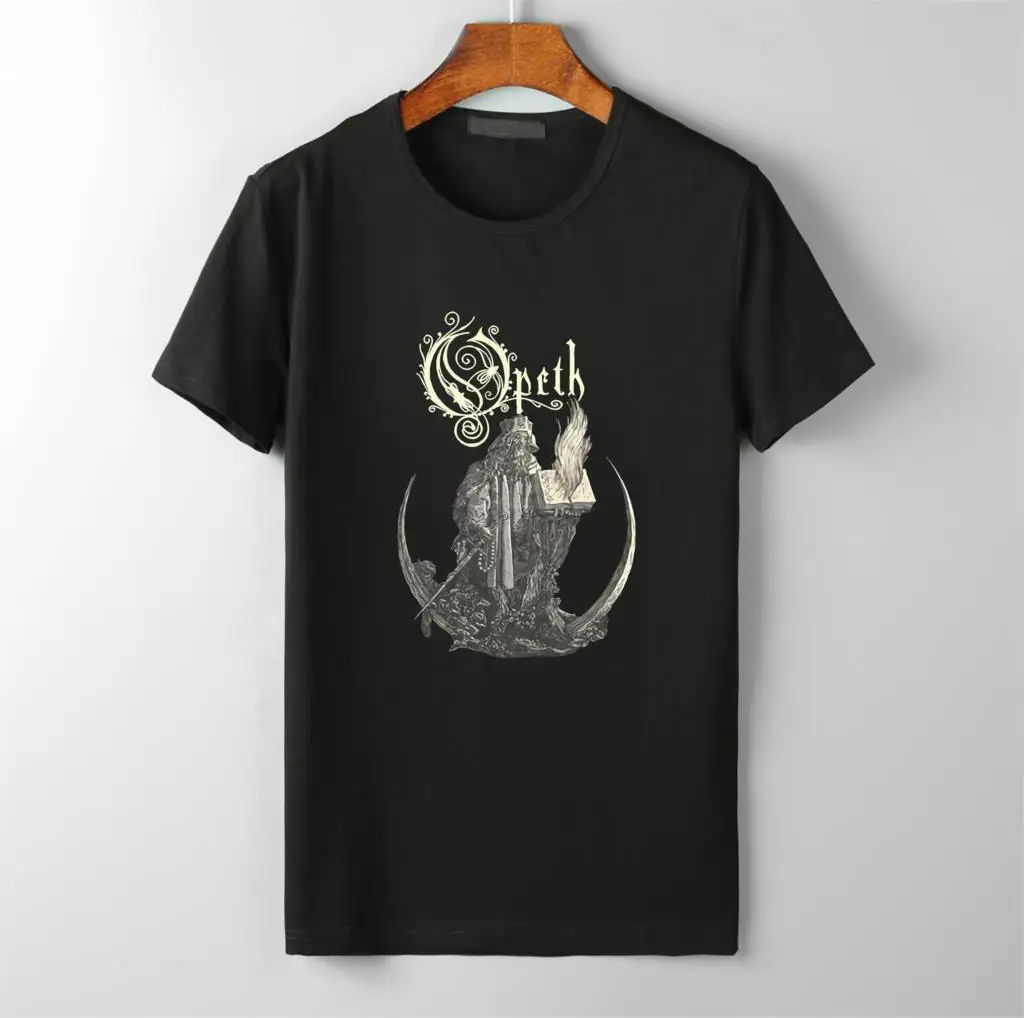 Футболка мужская хлопковая футболка Летняя Amon Amarth с викингом черная