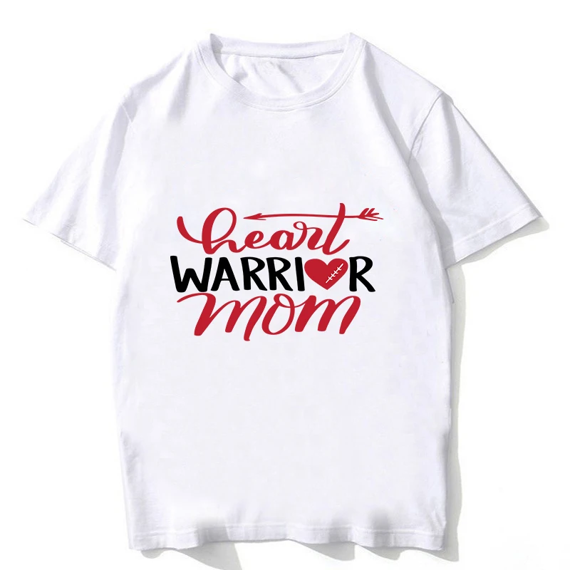 Женская хлопковая Футболка с буквенным принтом Повседневная Свободная летняя