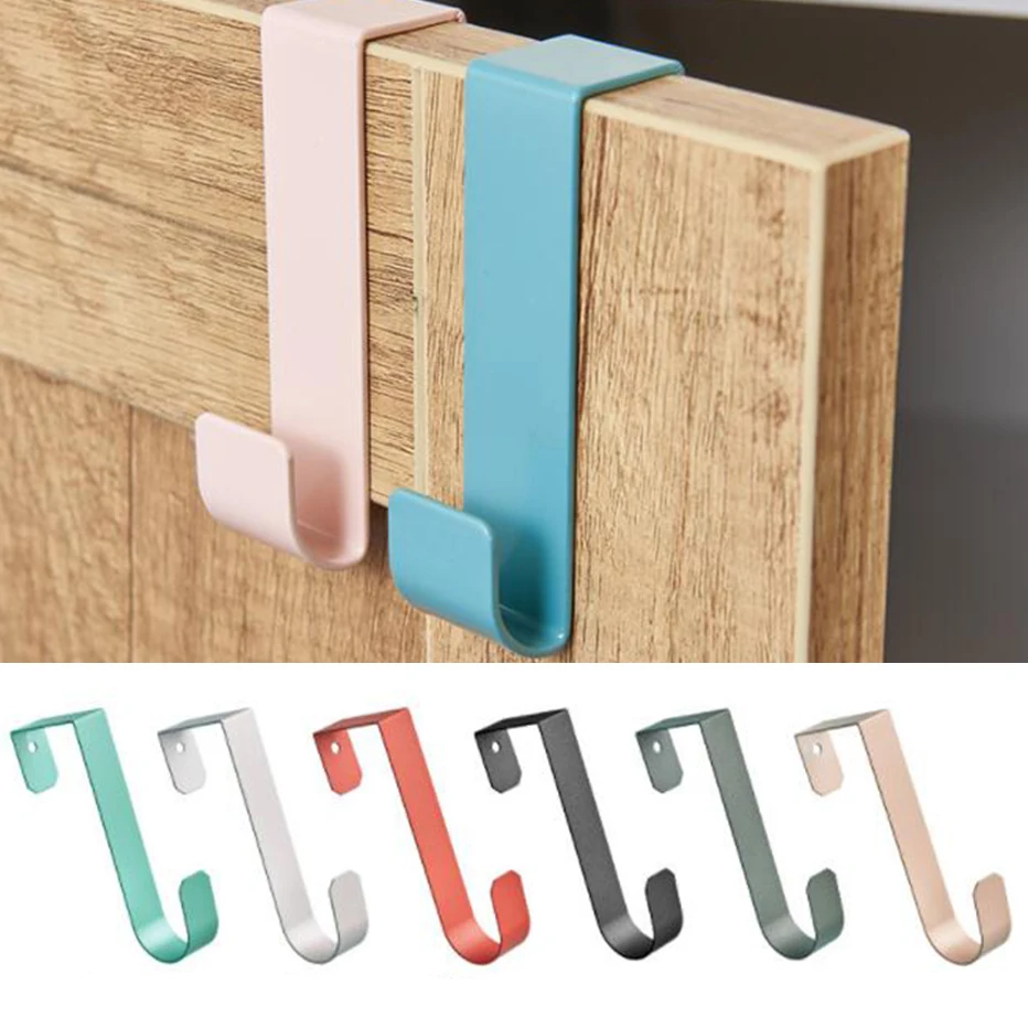 

Kitchen Cabinet Door Back Hook Towels Clothes Kitchen Bathroom Accesories Storage Hanger Hook Back Door Hanging Holder 5KG
