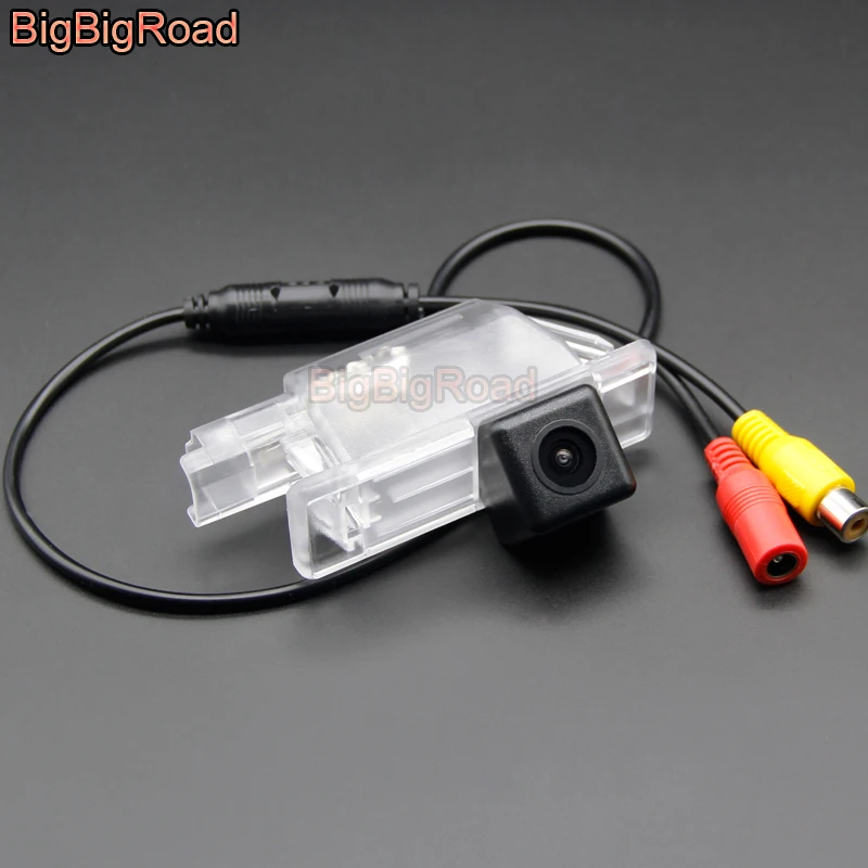 

BigBigRoad Wireless Vehicle Rear View Camera HD Color Image For Peugeot C5 3008 307 307CC DS5 DS6 4008 2008 301 308 408 508