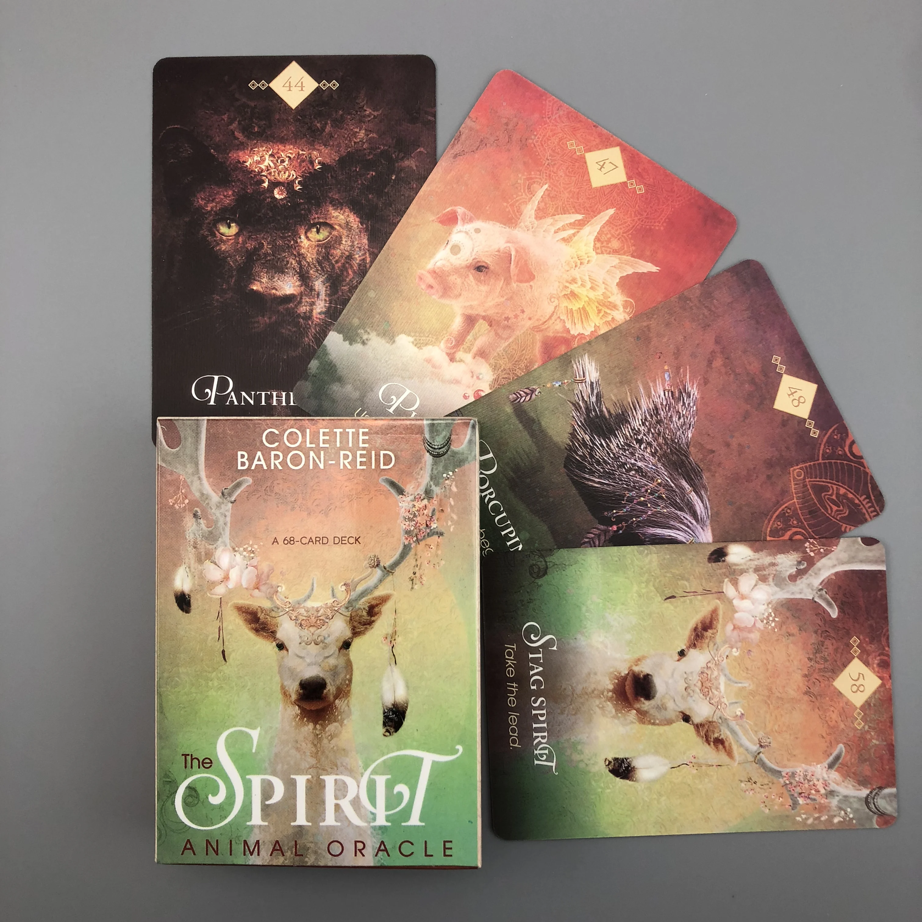 The Spirit Animal оракул карты Таро игры колода английский для новой версии Tarot карточная