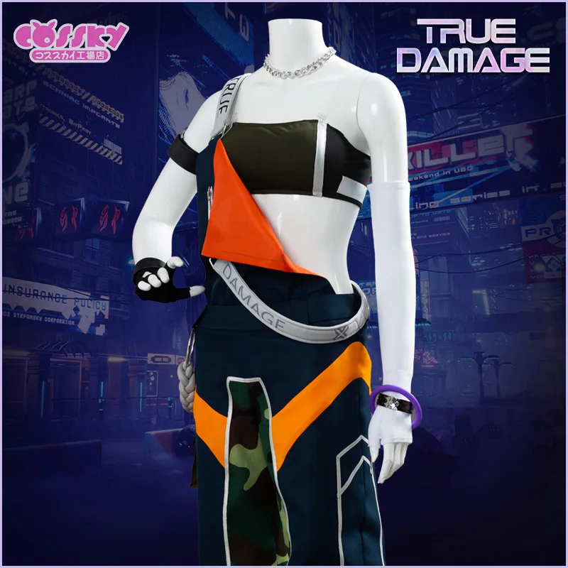 Костюм для косплея из группы реальные повреждения бесплатная доставка|Игровые