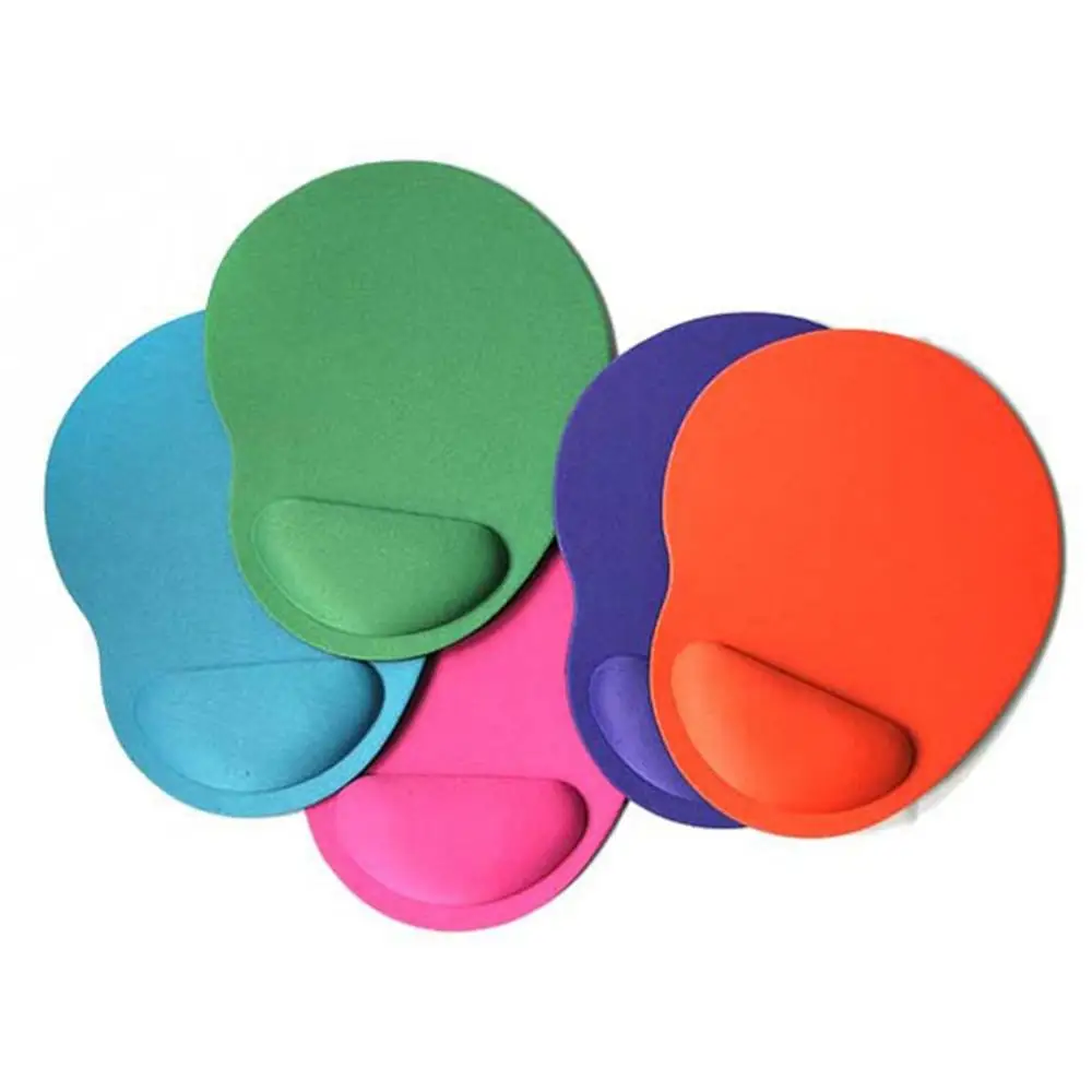 Small Feet Computer Game Creative Solid Color Mouse Pad EVA Wristband Fashion Comfortable For Laptop PC TXTB1 | Компьютеры и офис
