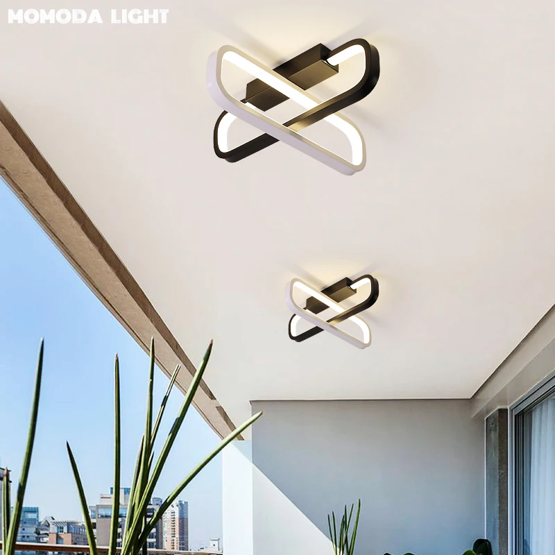 Aisle Ceiling Lights Modern Minimalist Led Home Entrance Hallway Hall Lamps MOMODA Small Nordic Creative Balcony Fixtures | Лампы и