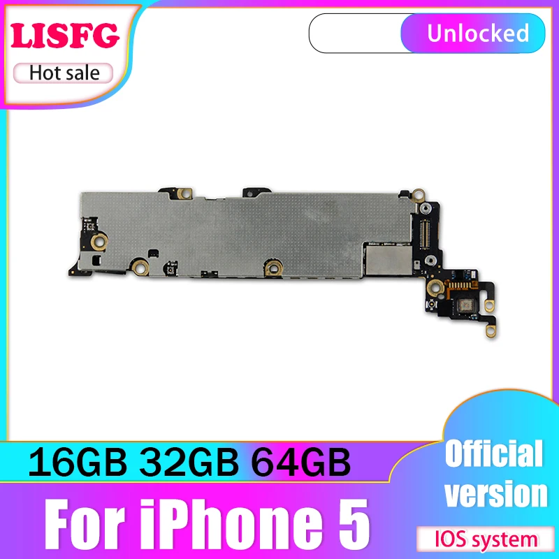 Замена материнской платы для iphone 5 Высококачественная материнская плата