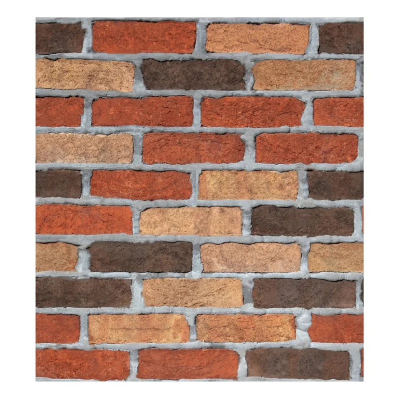 Рулон рулонной бумаги в деревенском винтажном стиле 3D из искусственного кирпича