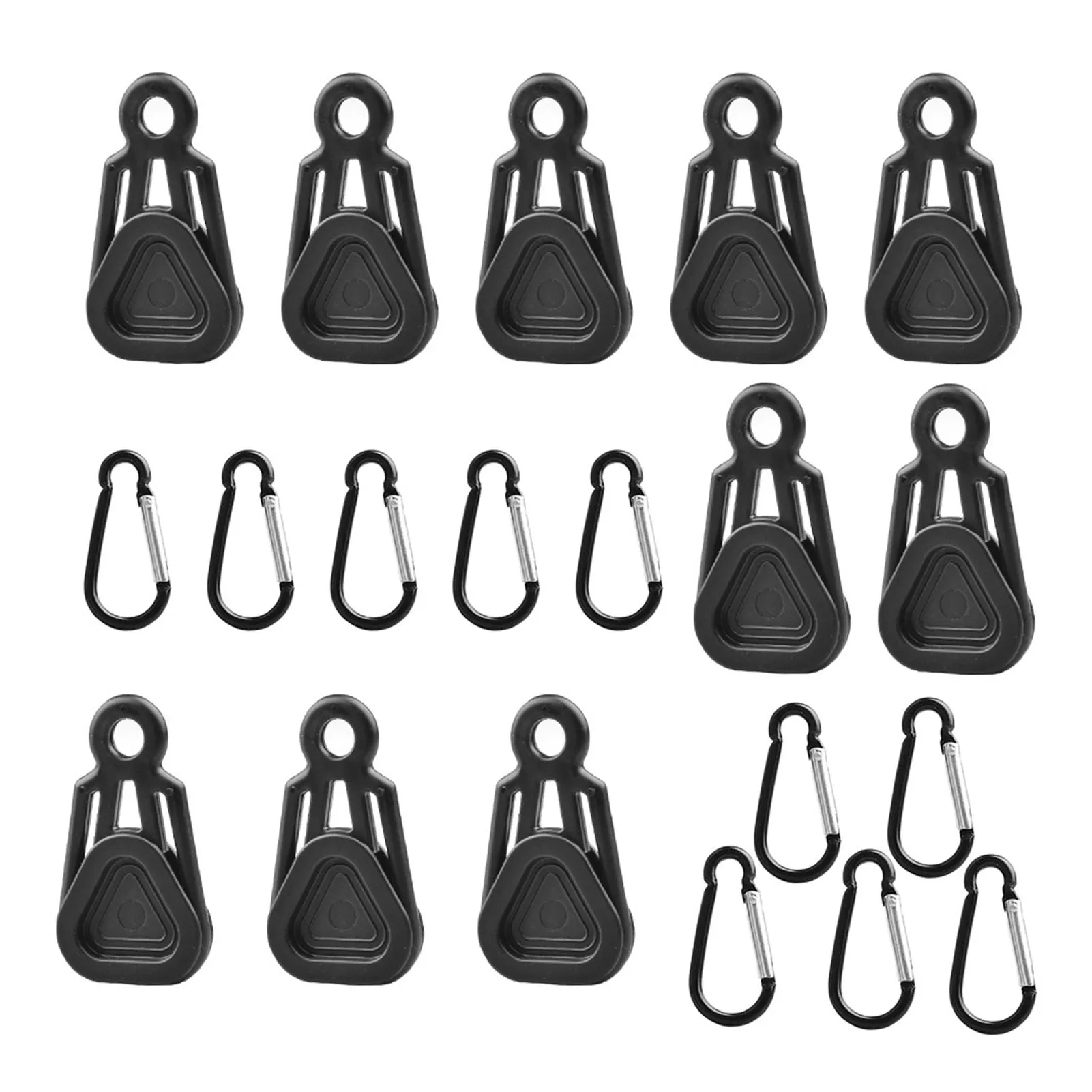 

10pcs Tarp Clip Fixed Heavy Duty Universal Outdoor Camping Durable Tent Clamp Waterproof Awnings Lock Easy Install Plastic