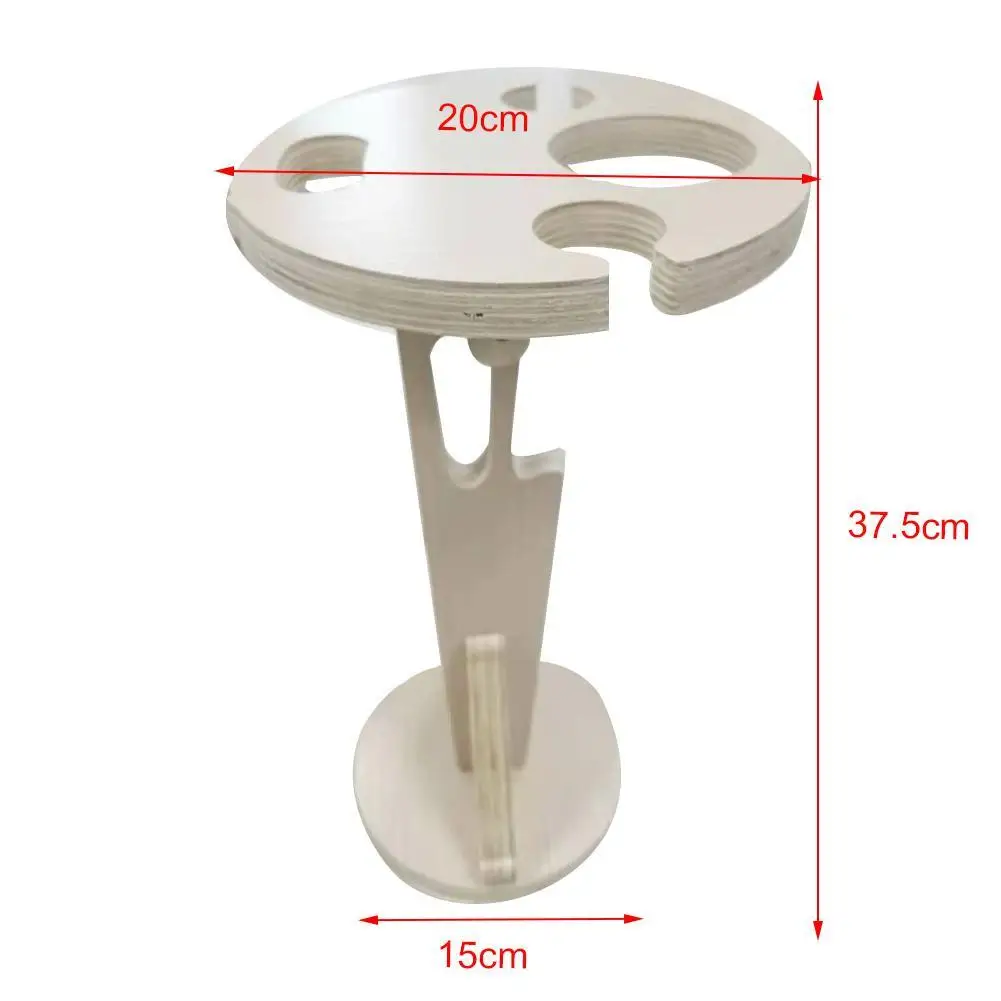 

Easy To Carry Rack PicnicParty Travel Tools Dropshipping Desktop Foldable Round With Wine Portable Table Mini Outdoor Woode S2V9