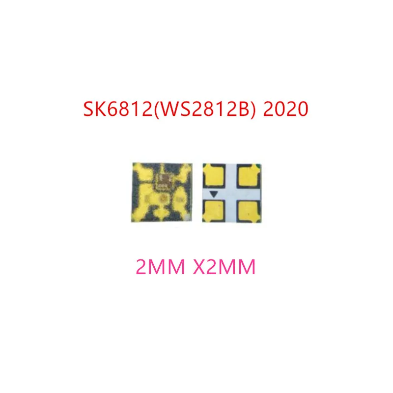 100 ~ 4500 шт потребительских упаковок для микро светодиодный s SK9822 2020 SK6812 Смарт SMD RGB