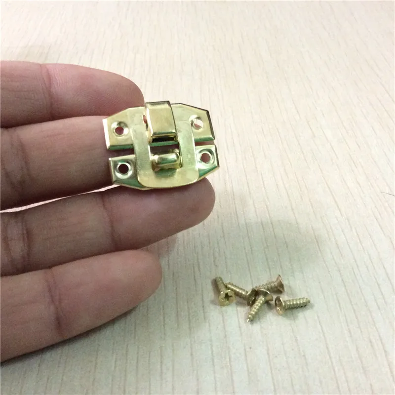 20 шт. 24x19 мм старинный Железный шкатулка для ювелирных изделий замок замки