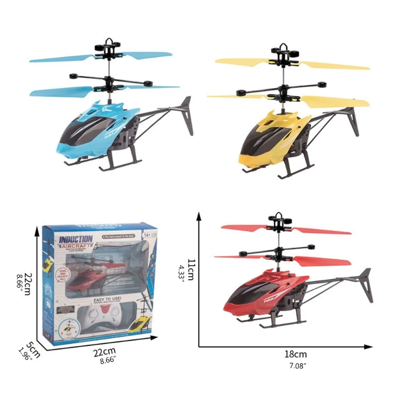 

Hand Induction Remote Control Helicopter With Light Kid Toy Cool Boy Gift 2020