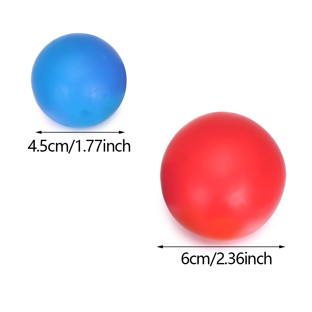 

1PC Kids Toys Stick Wall Ball Stress Relief Toy Sticky Squash Ball Globbles DecompressionToy Sticky Target Ball Catch Throw Ball