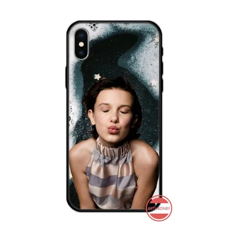 

Millie Bobby Brown high quality luxury Phone Case shell for iPhone 11 12 pro XS MAX 8 7 6 6S Plus X 5S SE 2020 XR