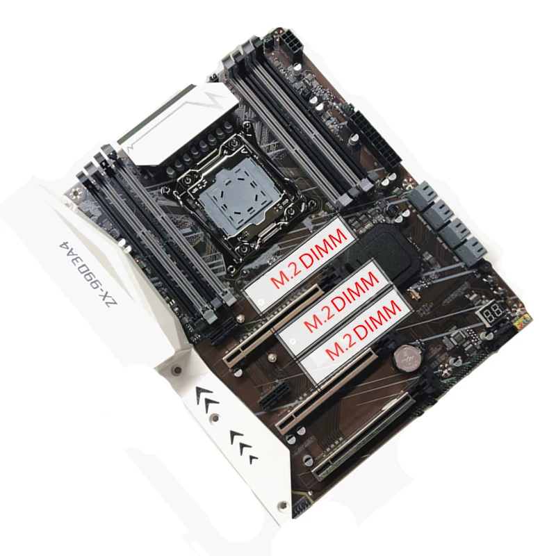 Billig 2021 NEUE X99 CPU Motherboard LGA 2011 V3 DDR3 DDR4 RECC Speicher Combo Kit Set SATA 3,0 USB 3,0 M.2 ATX Mainboard Für Intel 128G