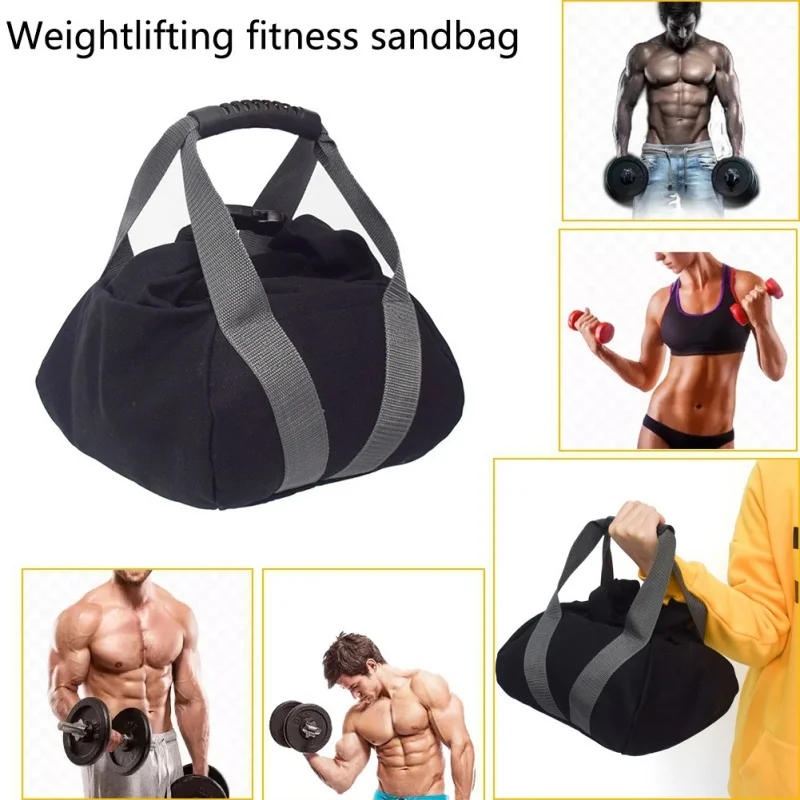 

2021 Portable Kettlebell Sandbag Adjustable Dumbbel Soft Sand Bag Weightlifting Dumbbell For Gym Fitness Body Building