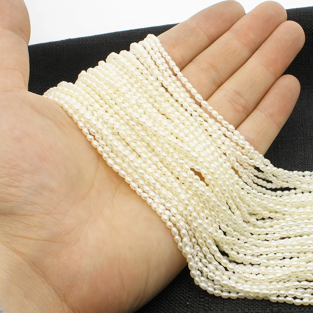 

Бусины Из Натурального пресноводного жемчуга, 2,5 мм