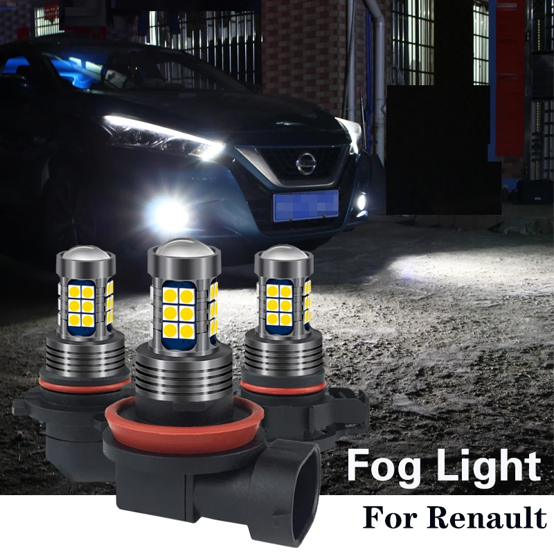 

1pcs H8 H11 HB4 9006 H10 H16 Canbus LED Light Bulb Lamp For Renault megane 2 3 duster logan laguna Koleos clio fluence twingo