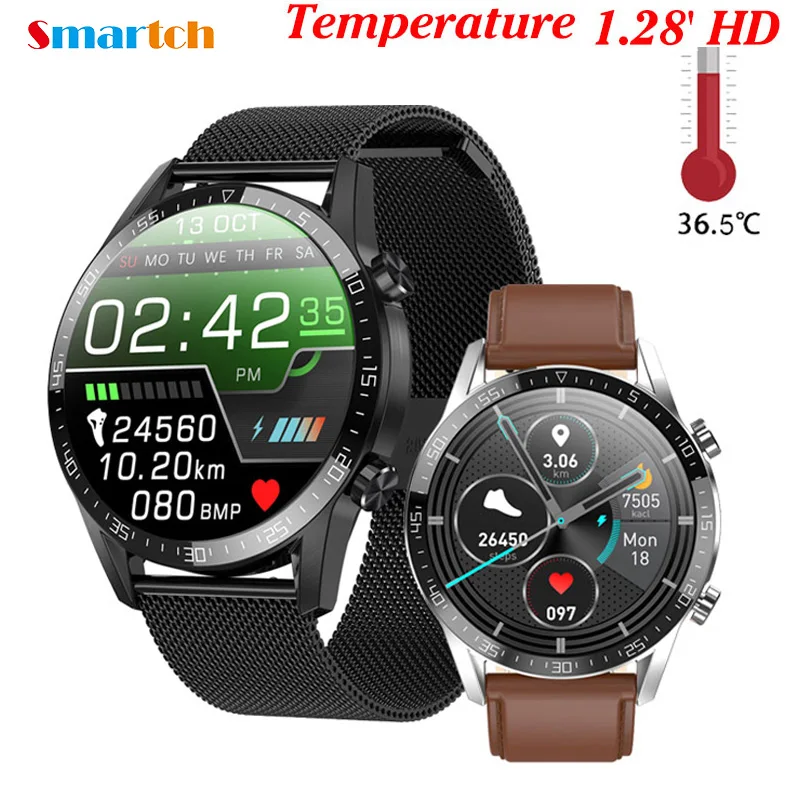 

T03 Смарт-часы Для мужчин 24 часа непрерывного контроль температуры компании "IP68 ЭКГ БП фитнес-трекер для измерения сердечного ритма спортивн...