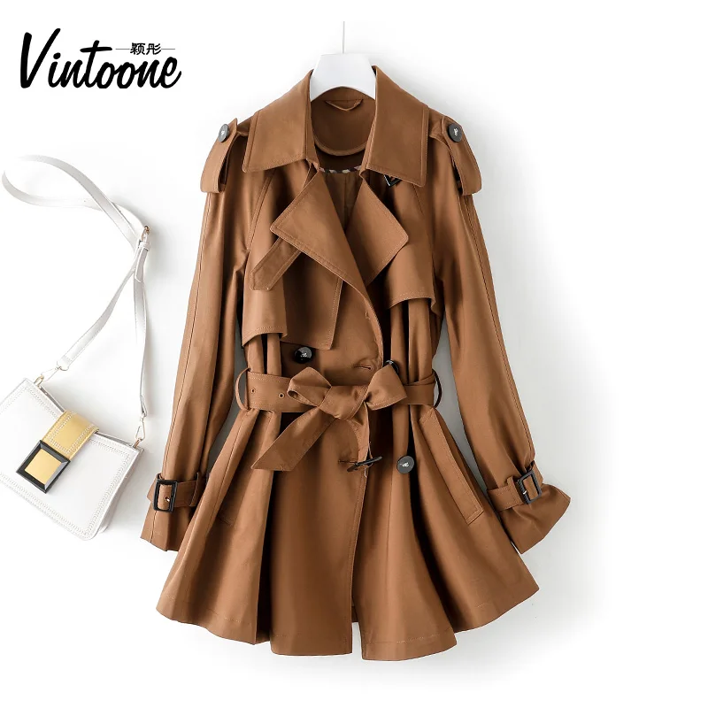 

Короткая ветровка женское маленькое весеннее Платье длинное короткое пальто Новинка весна-осень 2021