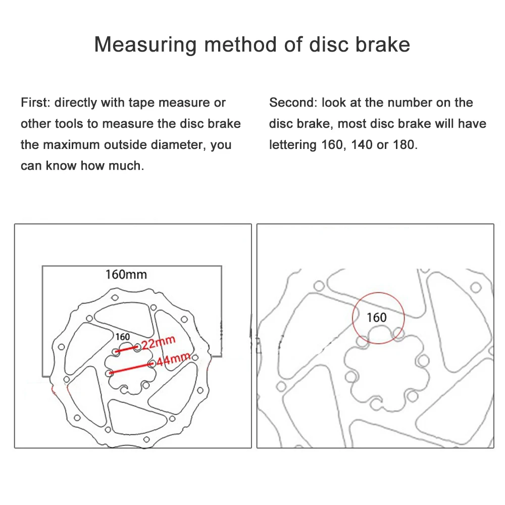 Велосипедные тормозные колодки горный велосипед вращающийся диск тормозной 160