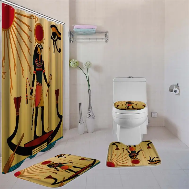 Набор для ванной с занавеской душа занавеска в виде морской черепахи С