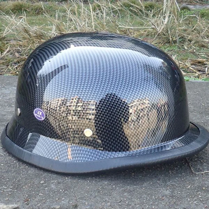 Шлем мотоциклетный полулицевой в ретро-стиле немецкий велосипедный шлем для