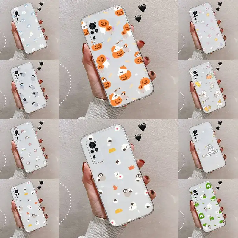 

Nekopen Phone Case Transparent For VIVO S 9 7 6 IQOO NEO 7 5 3 Z3 Z1 X E pro Soft TPU Clear Mobile bags