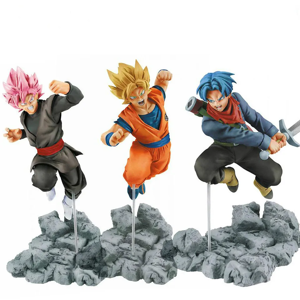 Драконий жемчуг фигурка Гоку ствол Zamasu ПВХ игрушка черный аниме ручная модель