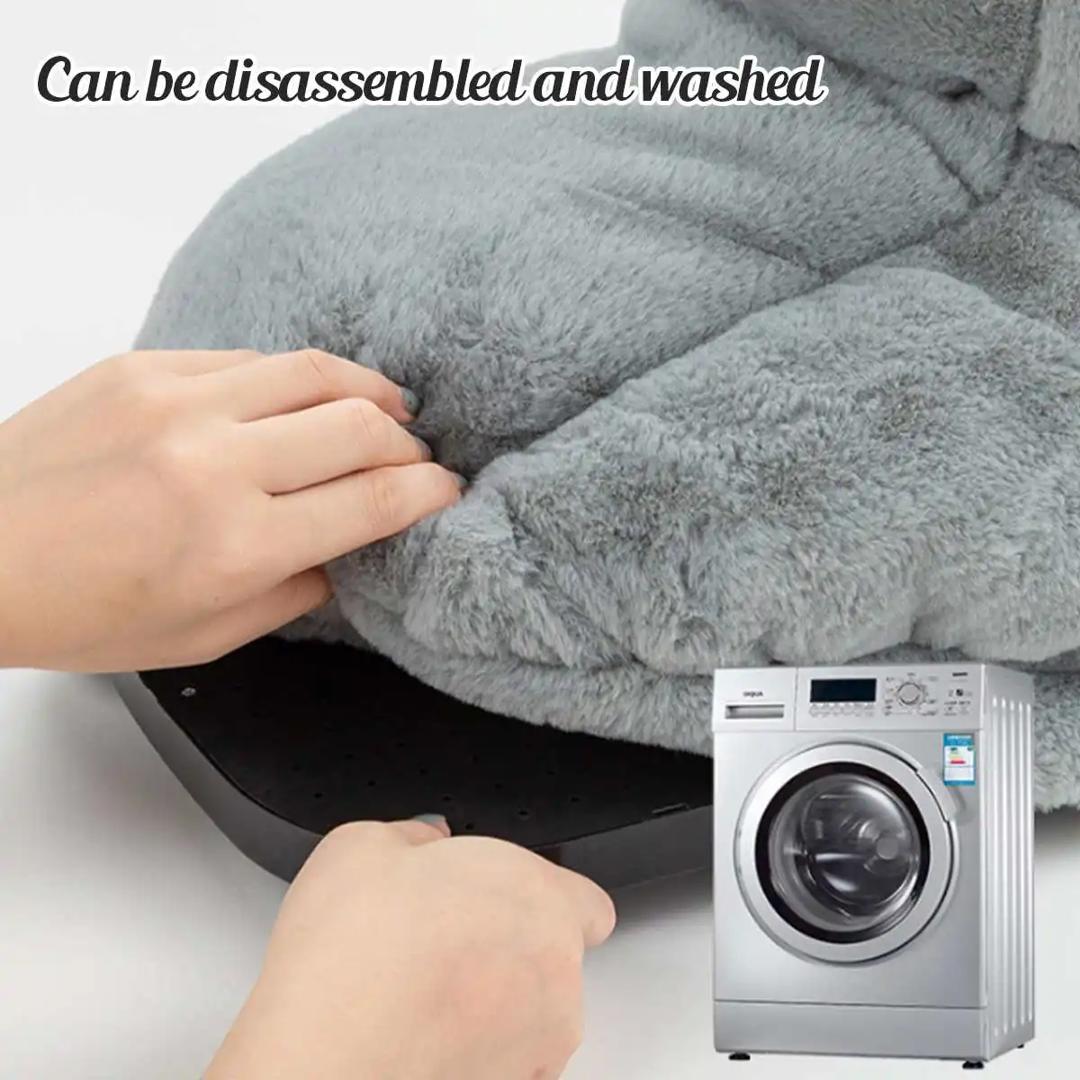 

25x32cm USB Electric Heated Foot Warmer Mat 2 Gears Adjustable Warm Boots Thicken Warm Removable Thermal Warmer Foot Cushion Pad