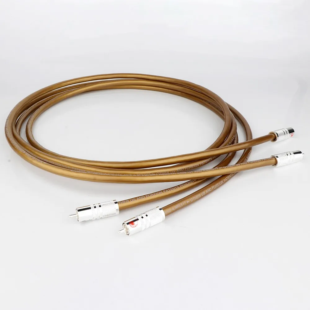 

Hifi Cardas RCA кабель чистый OCC HIFI RCA соединительный кабель с серебряным RCA разъемом