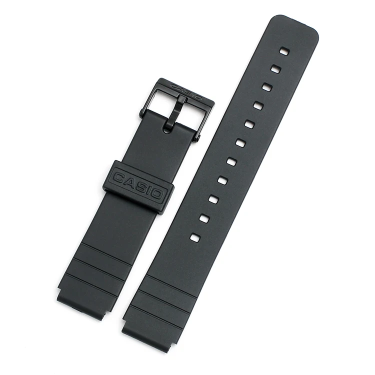 

Watch accessories MQ - 24/104/76 / matte black resin strap