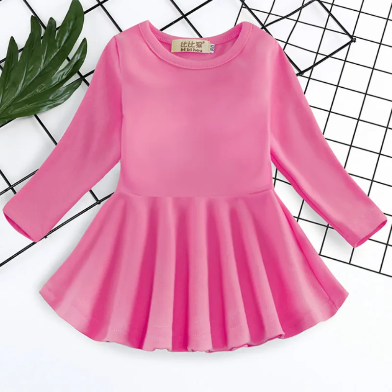 FD377-Rose Одежда с Минни Маус для новорожденных девочек комплект одежды в горошек для детей костюм из футболки и штанов верхняя одежда для маленьких девочек спортивный костюм, комплекты одежды - Цвет: FD377-Rose