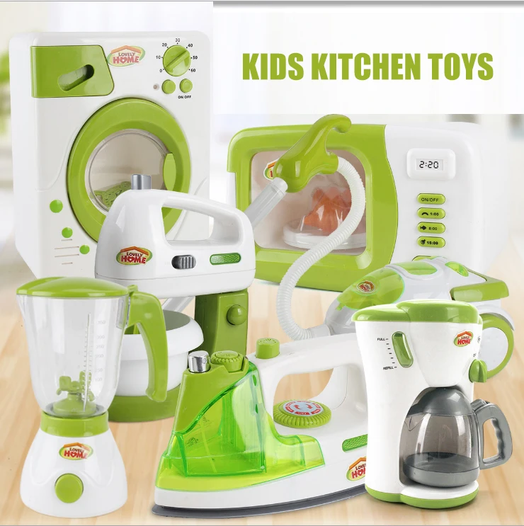 Детские игрушки для кухни имитация домашней техники ролевые игры девочек