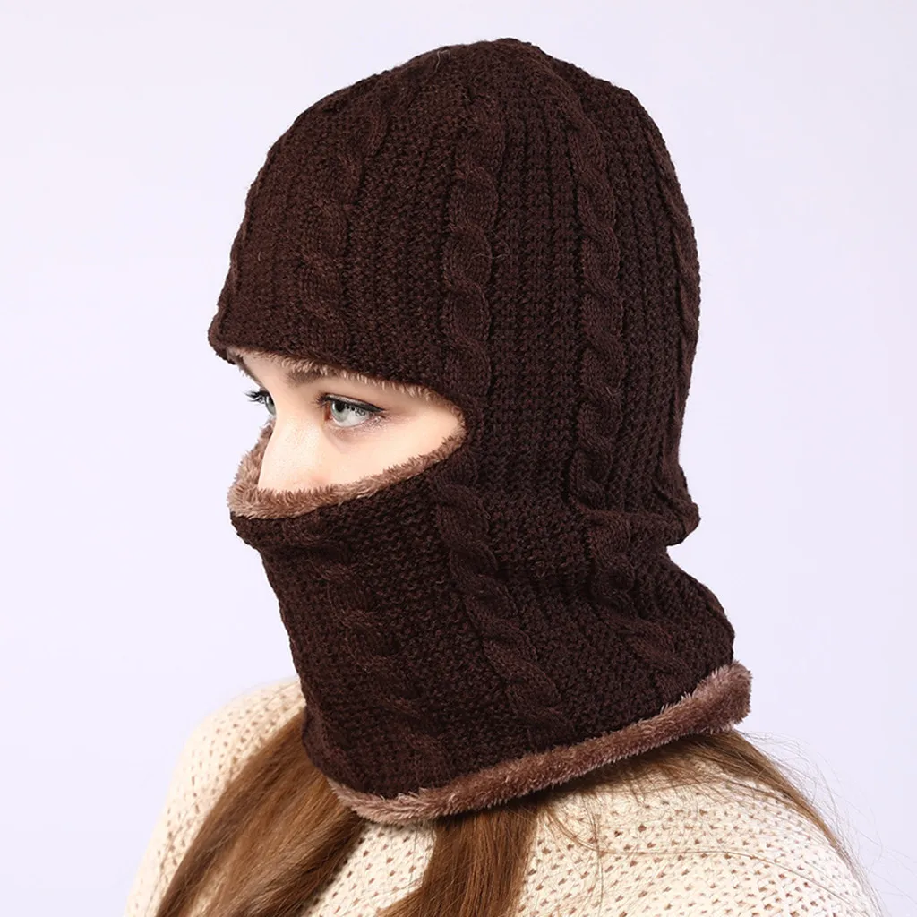 Новинка Теплая Флисовая Балаклава шапка с капюшоном теплая зимняя спортивная