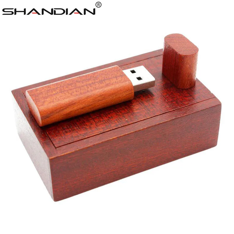 SHANDIAN деревянный бамбуковый USB флеш накопитель 4 ГБ 16 32 64 ГБ|32gb usb|bamboo usbusb creative |